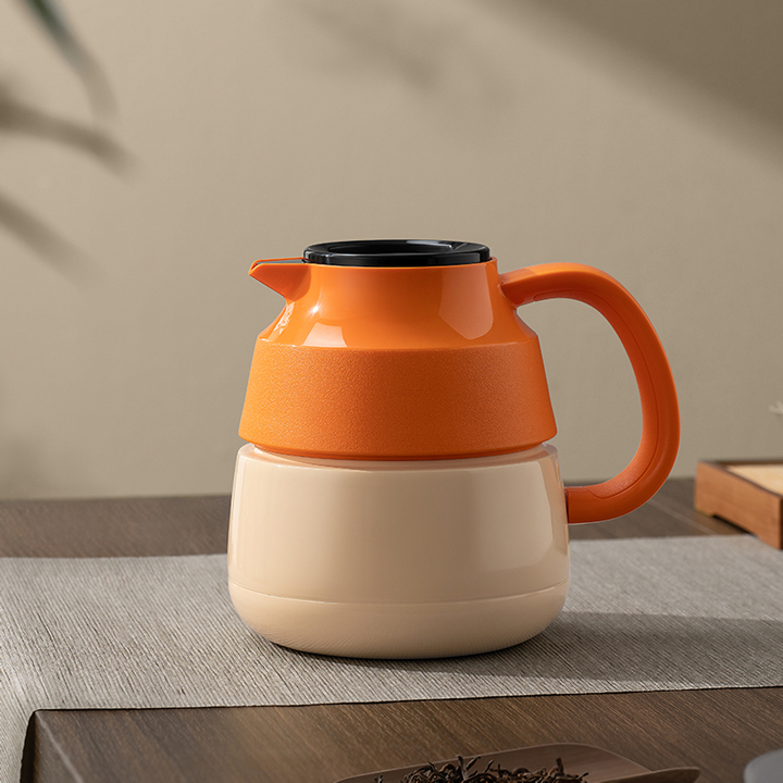 尚品焖茶壶-橙色